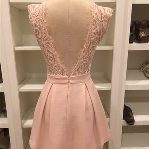 Open Back Cocktail Dress
